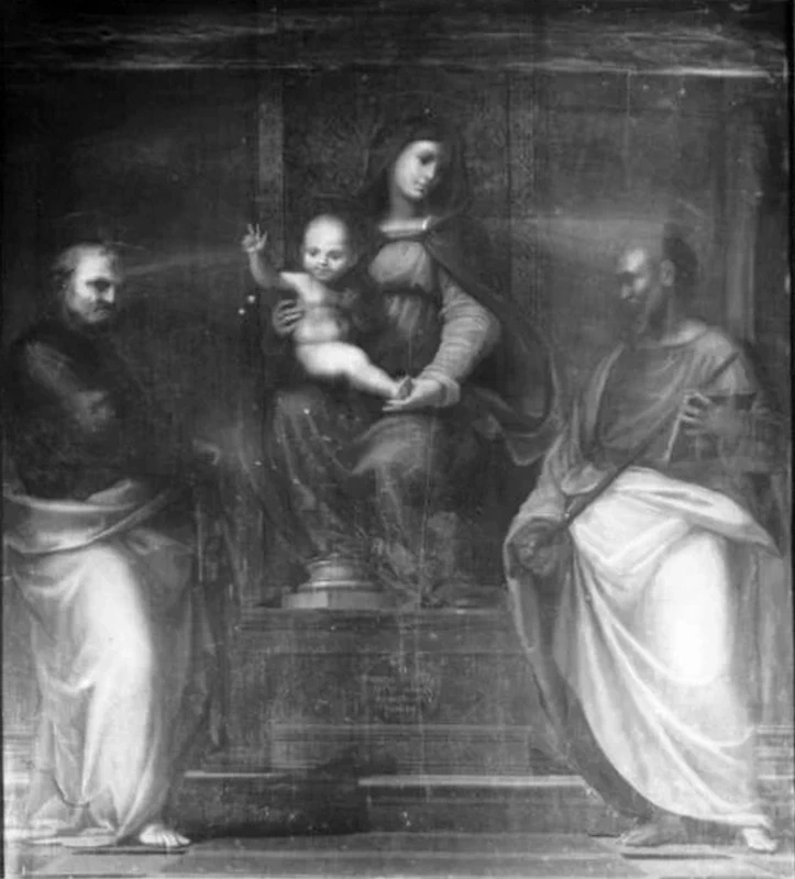 Madonna con Bambino tra i Santi Pietro e Paolo - Pisa